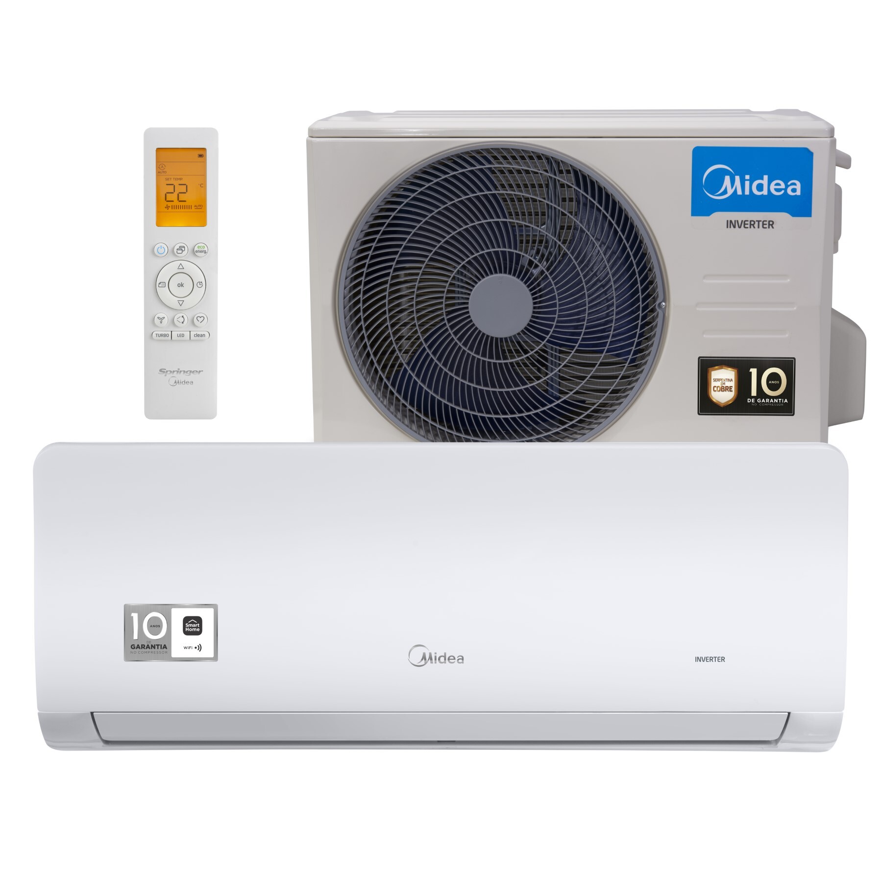 Ar Condicionado Split 9000 BTUs Midea Frio