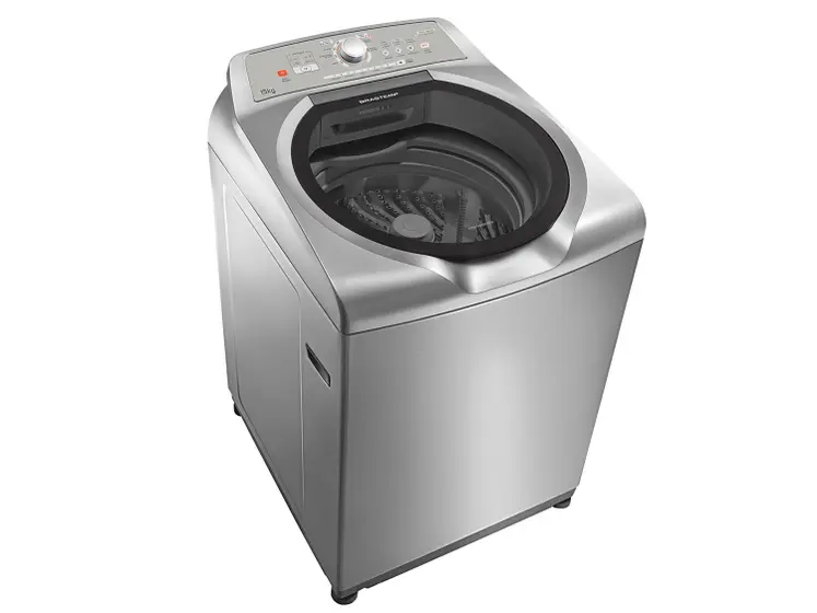 Máquina de Lavar Brastemp 15kg Inox