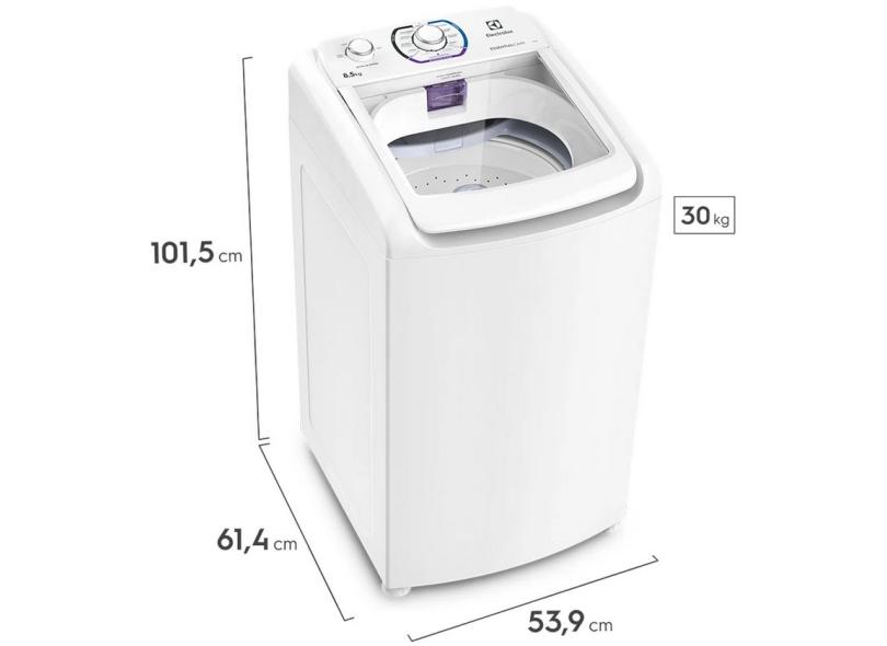 Máquina de Lavar Electrolux 8.5kg Essencial Care